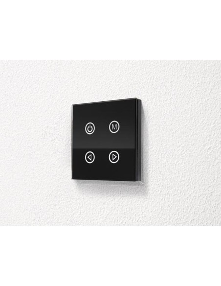 Controlador led multifunción dimmer rgb táctil