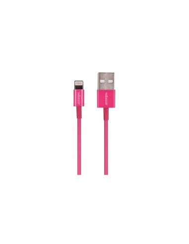 Velleman PCMP65M - cable usb para iPhone/iPad color rosa