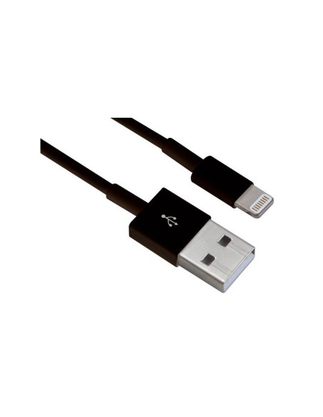 Velleman pcmp91b - cable usb color negro para iphone, ipad