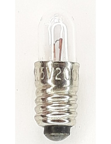 Miniatura 15X5,5mm 2,5v 200mA E5.5