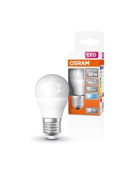 OSRAM-LEDVANCE LED STAR CLASSIC P60 220V 7W 2700K E27