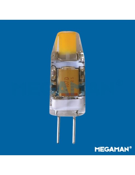 MEGAMAN LED BIPIN 12V 1,2W 2800K G4