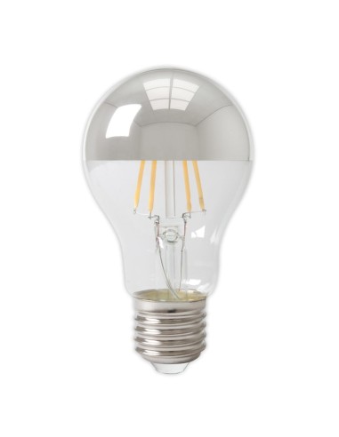 Calex 1101006600 standard led regulable cúpula plata 220v 4,5w 2700k E27
