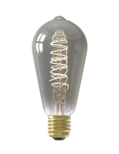 Calex 10010000800 led ST64 ahumado regulable 220v 4w 1800k E27