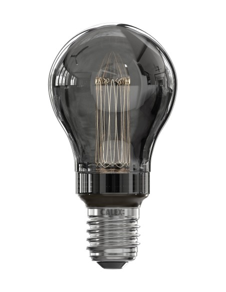 Calex 1201000800 glasfiber standard led regulable ahumado 220v 3,5w 2000k E27