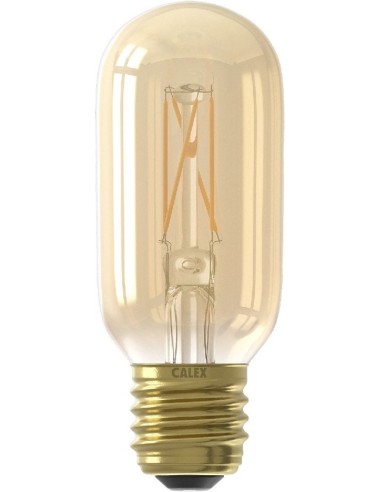 Calex 1101003900 tubular led ambar regulable 220v 3,5w 2100k E27