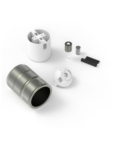 Calex 940426 Portalámparas E27 aluminio bronce...