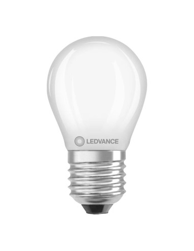 Ledvance classic P40 dim performance class esférica mate regulable 220v 4,8w 2700k E27