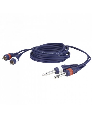 2 rca m l/r a 2 mono Jack l/r