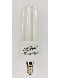Orbitec 9116 lámpara de ahorro de energia 220v 15w 6000k E14