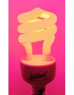 Orbitec Lampara ahorro roja 220v 9w E14