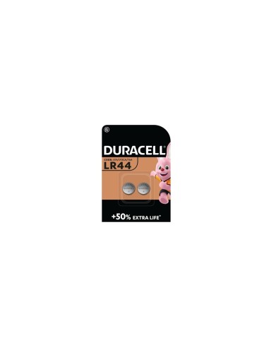Duracell Blister 2 pilas LR44 50% extralife