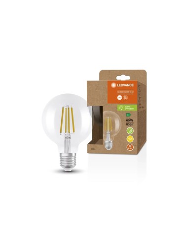 Ledvance classic globe95 ultra eficient 60 led 220v 3,8w 3000k E27