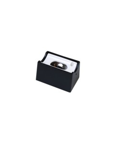 PORTALINESTRAS 1 CASQUILLO DECORATIVO NEGRO S14D