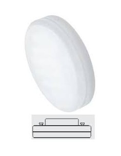 MEGAMAN SHELITE BAJO CONSUMO 230V 9W GX53 COLOR ROJO