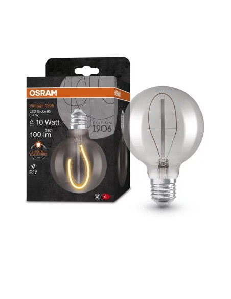Osram-Ledvance vintage 1906 g95 ahumada 220v 3,4w 1800k E27