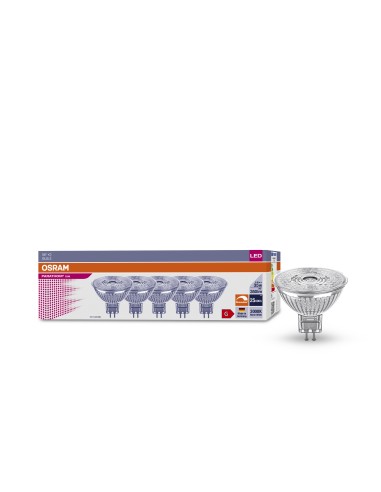 Osram-Ledvance parathom dim mr16 led regulable X 5 unidades 12v 4,9w 3000k GU5.3