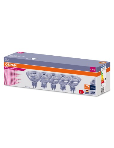 OSRAM-LEDVANCE LED BASE PAR16 LED BLISTER 5 X...