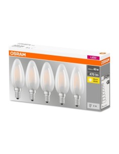 Osram-Ledvance kit 5 vela led 220v 4w 2700k E14