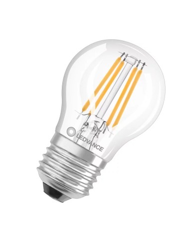 Ledvance classic p40 dim cri90 superior class esférica led clara 220v 3,4w 2700k E27