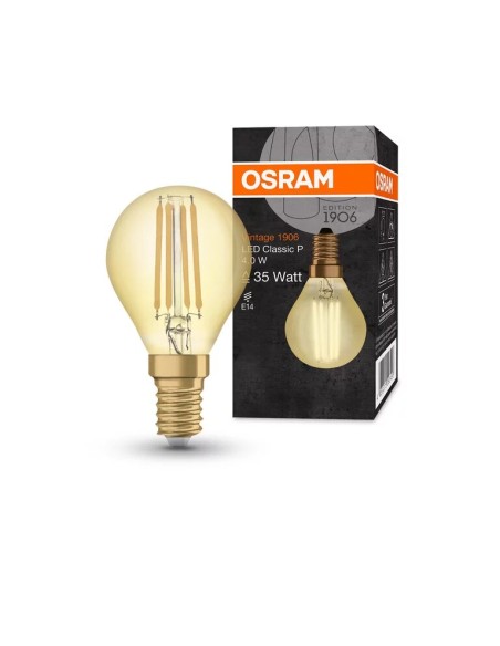 Osram vintage 1906 esférica led 220v 4w 2400k E14