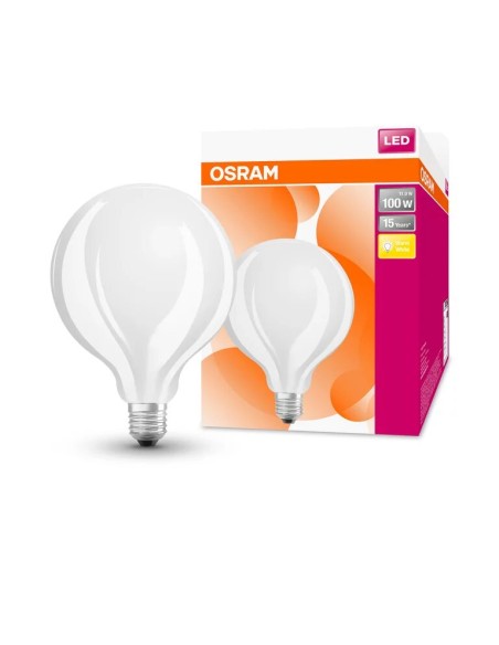 Osram-Ledvance led star globe125 100 opal 220v 11w 2700k E27