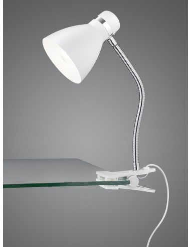 RL R20731231 mod. Harvey lampara pinza  E27 color blanco