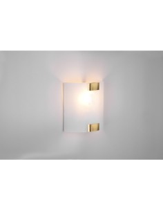 Trio 212700104  modelo Pura aplique pared 1XE27 cristal+...