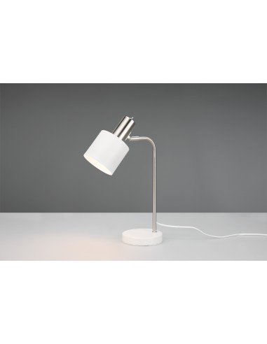RL R51041031 mod. Adam lampara sobremesa  E14 color blanco