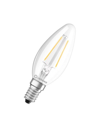 Ledvance classic b25 performance class vela clara 220v 2,5w 2700k E14