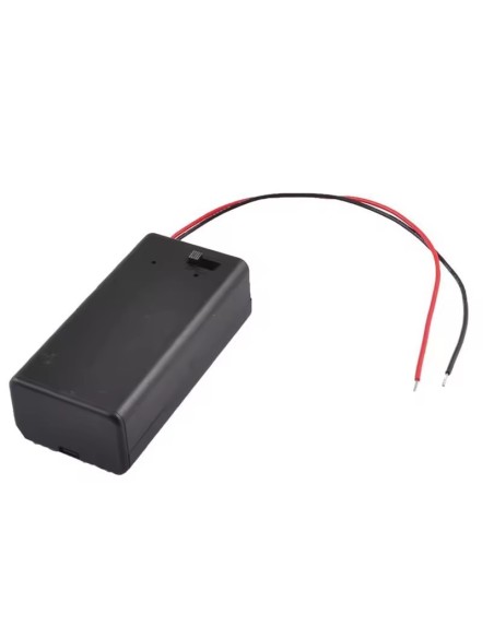 Caja portpilas 9v