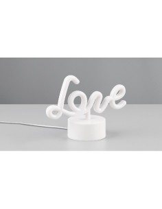 RL r55931101 lámpara led sobremesa "love" rojo 2