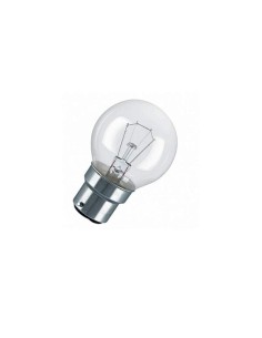 Ormalight 11472 incandescente esférica clara 230v 60w Bay22d