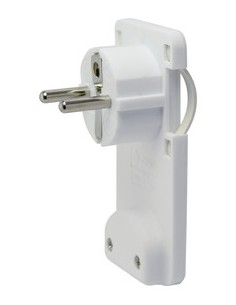 Electro dh 36.024/b macho tt acodado plano color blanco