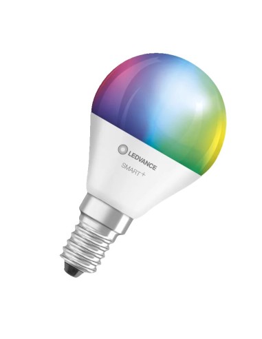 Ledvance Smart + WIFI Classic P40 E14 multicolor 230V 4,9W 2700-6500K + RGB