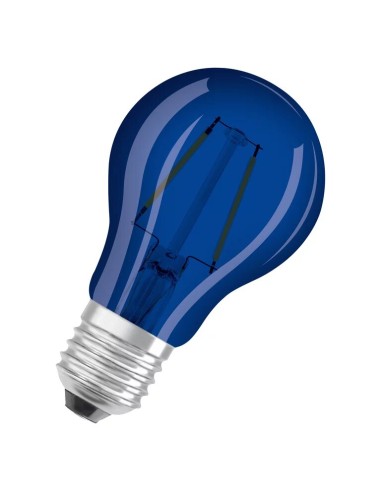 Osram-Ledvance Led Star Classic A Decor color azul 220V 2,5W E27