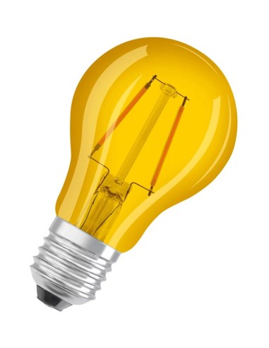 Osram-Ledvance led star classic a decor color amarillo 220v 2,5w E27