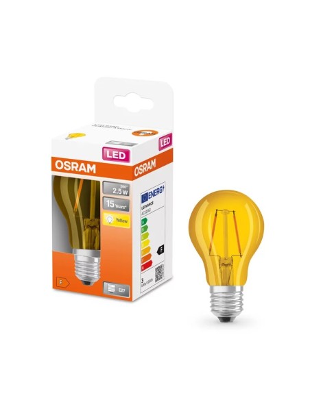 OSREM LED STAR CLASSIC A DECOR COLOR ROJO 220V 2,5W E27
