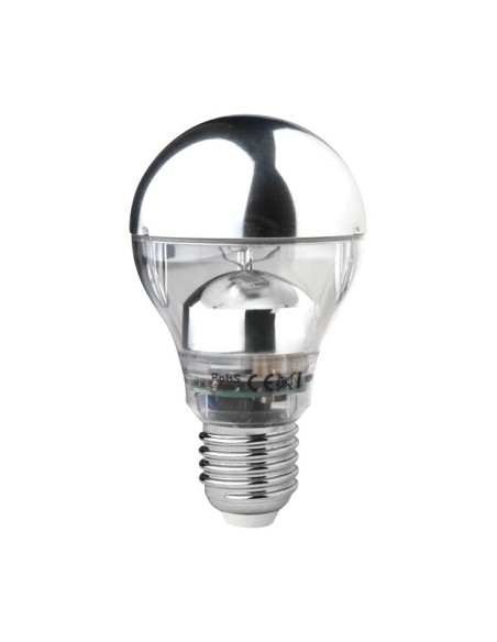 Megaman ls0107d standard led cúpula plata regulable 220v 7w 2800k E27