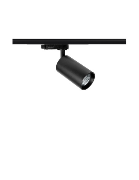 Beneito Faure 3989-v3 picolo black foco carril trifásico color negro