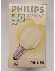 Philips Softone Yellow esférica 220V 40W E14 2