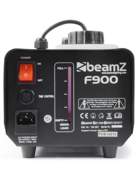 Beamz 160.507 máquina de niebla 900W