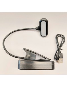 Electro dh 60.352 linterna lectura led recargable con pinza