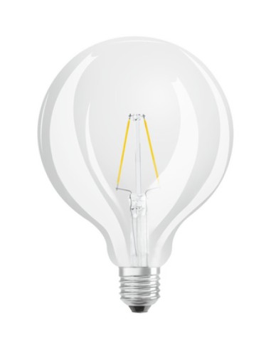Osram-Ledvance globo led claro 125mm 220v 2,5w 2700k E27
