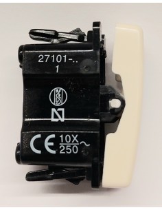 Simon 27101 serie 27 interruptor unipolar marfil