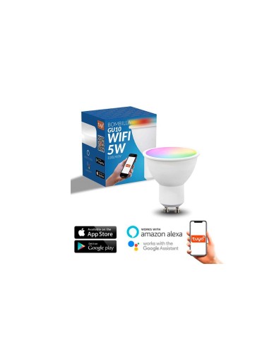 Lm7140 par16 5w led SmartHome wifi 220v rgb + cct GU10