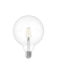 Calex 1101003100 globo led 125mm claro filamento recto...