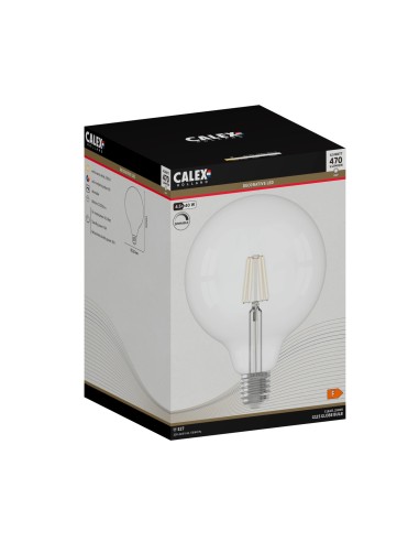 Calex 1101003100 globo led 125mm claro...