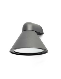 Faro 70291 modelo pals aplique gris oscuro 1xE27 IP65