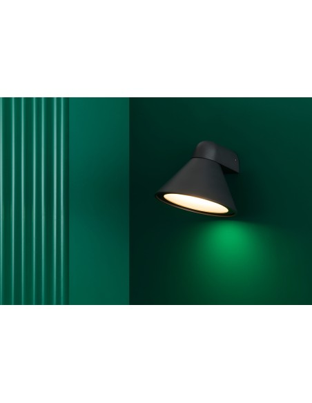 Faro 70291 modelo pals aplique gris oscuro 1xE27 IP65